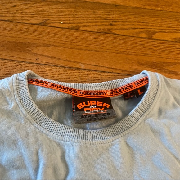 BABY BLUE TOKYO SMOKE LONG SLEEVE: LARGE - Picture 4 of 4